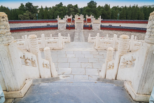 北京天壇公園古建筑和旅游風(fēng)光