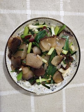 蒜苗炒臘肉