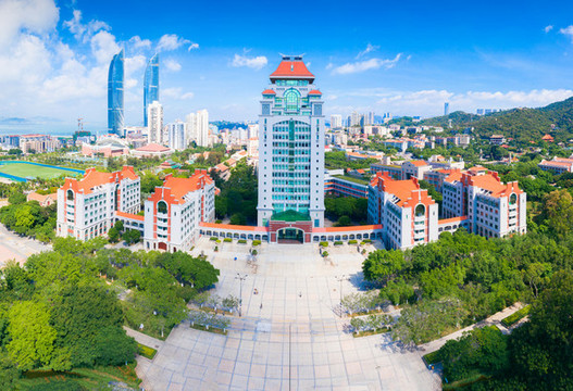 廈門大學與廈門雙子塔