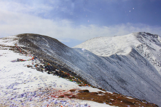 雪山美景