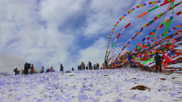 臨夏太子山煨桑臺