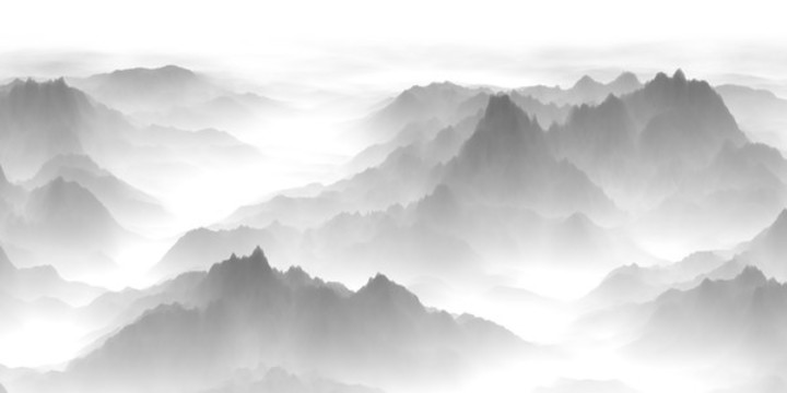 水墨山水畫(huà)