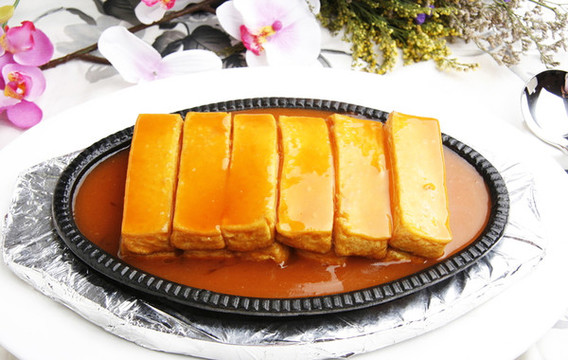 鐵板豆腐