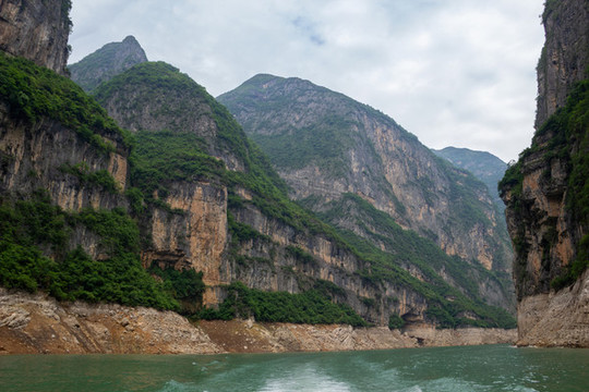重慶市巫山縣小三峽風光