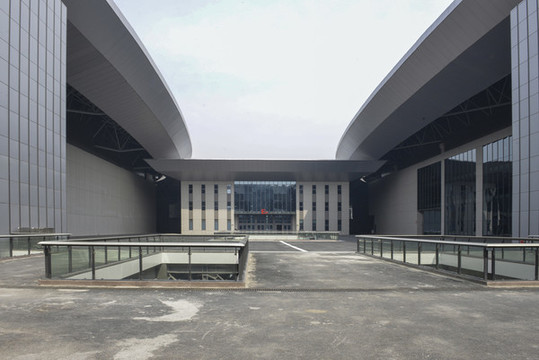 展館內(nèi)部通道