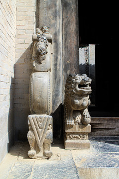 古建石獅子