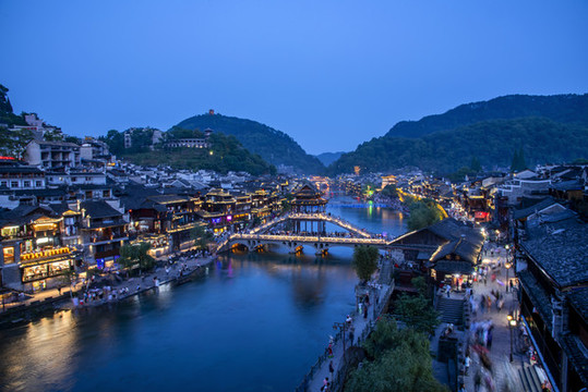 鳳凰古城夜景