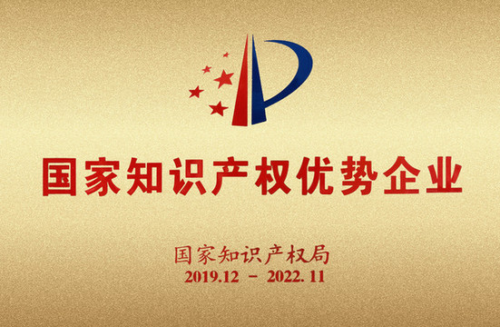 國家知識(shí)產(chǎn)權(quán)優(yōu)勢(shì)企業(yè)