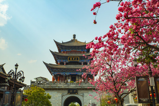云南大理古城風(fēng)光