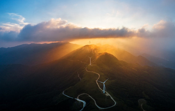 玉林大容山風光