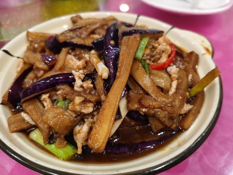 肉炒茄子