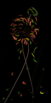 花卉裝飾畫