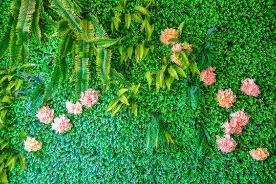 仿真綠植墻
