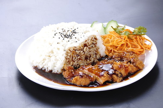 照燒雞腿飯