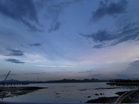 大海黃昏