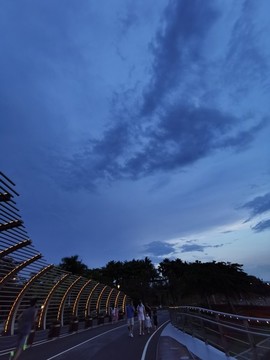 海邊黃昏