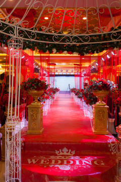 中國(guó)紅主題婚禮