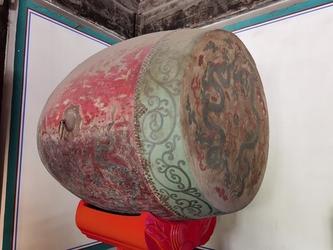 寺廟皮鼓