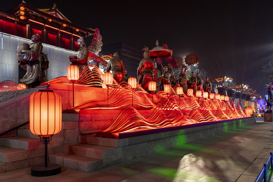 大唐不夜城夜景