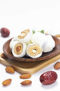 杏仁奶棗