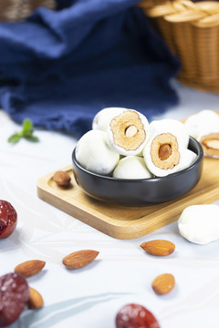 杏仁奶棗