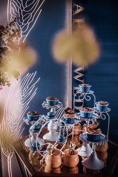 婚禮現(xiàn)場茶歇臺