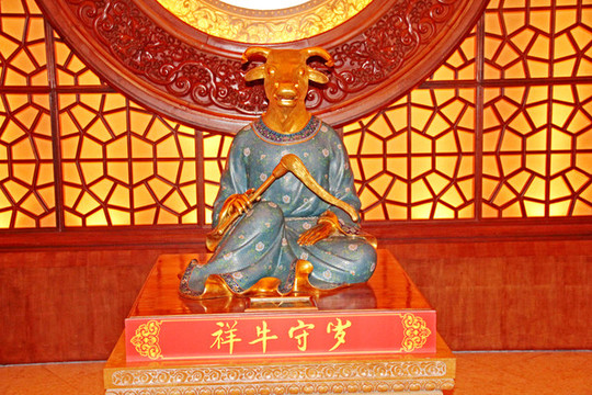 無錫靈山大佛景區(qū)牛身雕塑