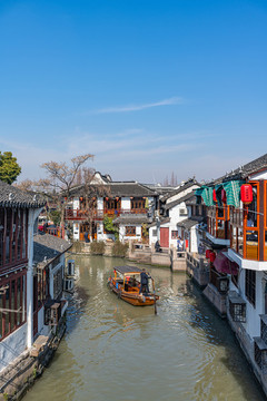 上海朱家角水鄉(xiāng)古鎮(zhèn)