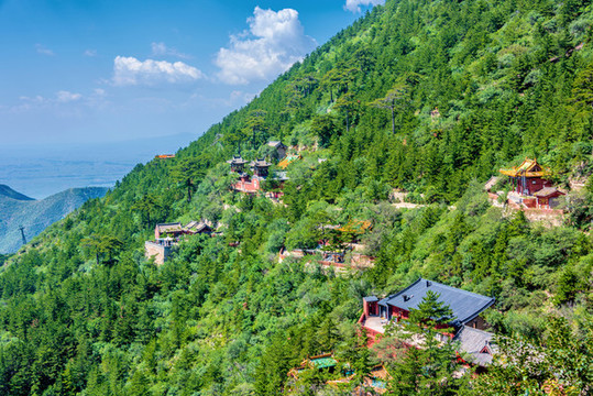 山西大同北岳恒山建筑群