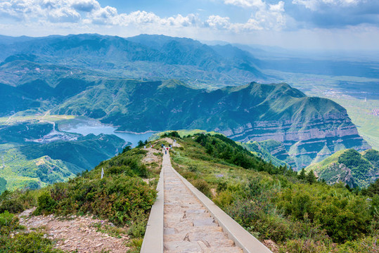 山西大同北岳恒山天峰嶺