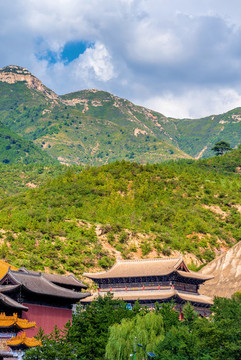 中國山西大同北岳恒山三元宮