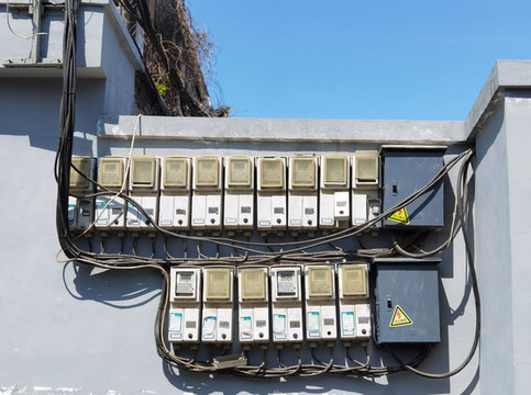 胡同住戶電表