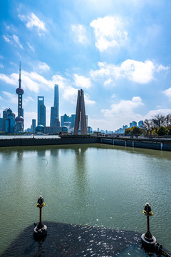 上海外灘外白渡橋風(fēng)光