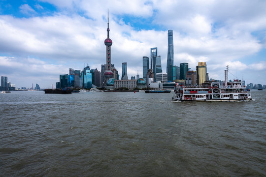 上海外灘陸家嘴建筑風(fēng)光