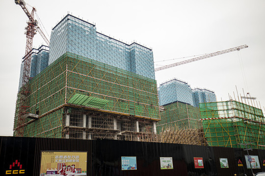 樓房建筑工地
