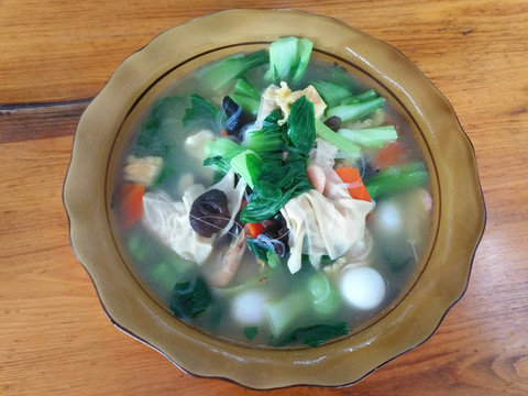 青菜三鮮湯