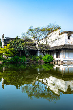 江蘇無錫惠山古鎮(zhèn)春天