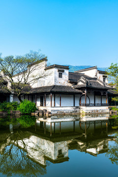 江蘇無錫惠山古鎮(zhèn)春天