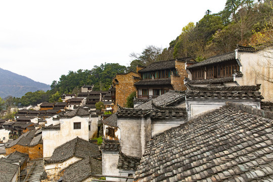 婺源篁嶺建筑