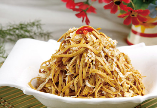白菜絲干豆腐