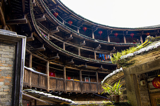 土樓內(nèi)部結(jié)構(gòu)