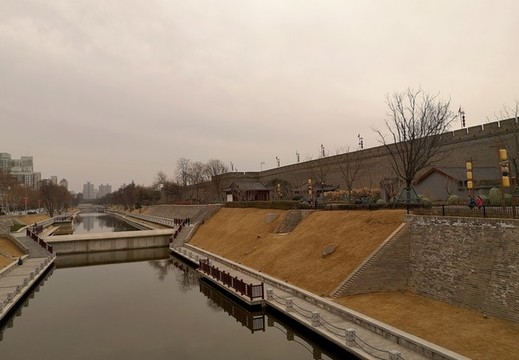 西安城墻護(hù)城河