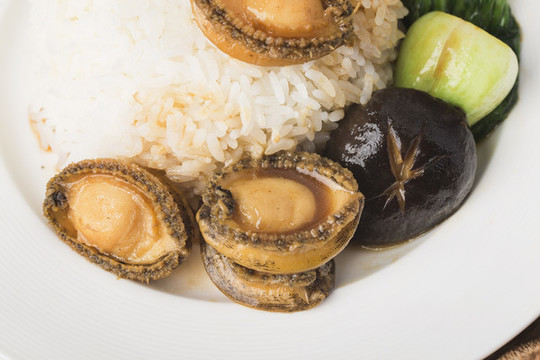 鮑魚撈飯