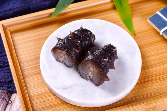 即食海參特寫