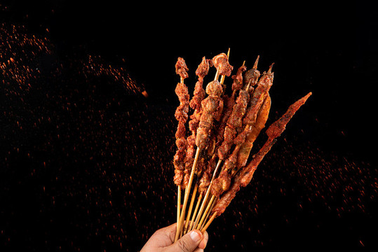 燒烤烤串羊肉串