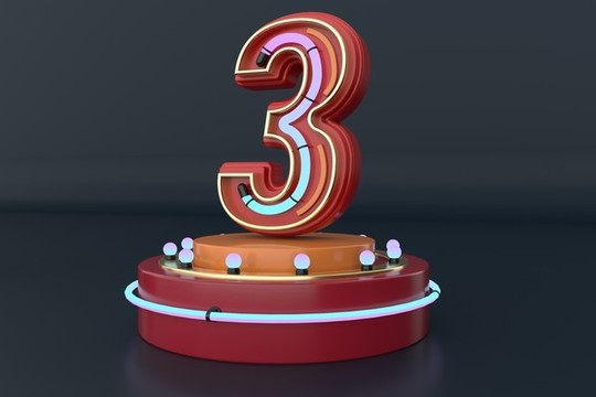 3d倒計(jì)時(shí)周年慶立體數(shù)字