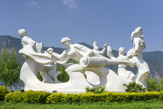 海埂公園雕塑人像