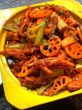 香辣雞爪