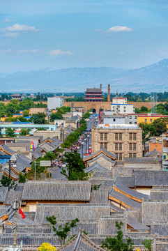 中國(guó)山西忻州古城東門(mén)永豐門(mén)