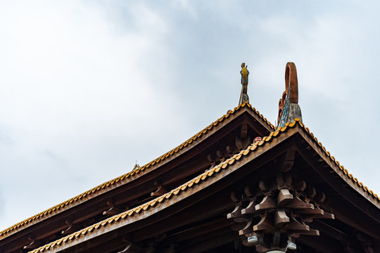 中式古代建筑屋頂